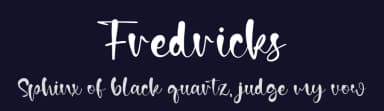 Fredricks by Staircase Studio — Script Handwritten Font — thumbnail 2