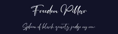 Freedom Pillar by Staircase Studio — Script Handwritten Font — thumbnail 2