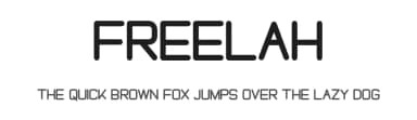 Freelah by selawetype — Sans Serif Font — thumbnail 1