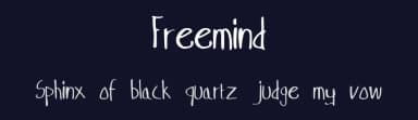 Freemind by Samson Tennela — Script Handwritten Font — thumbnail 2