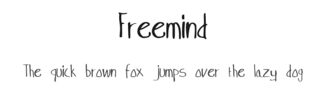 Freemind by Samson Tennela — Script Handwritten Font