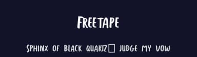 Freetape by selawetype — Script Handwritten Font — thumbnail 2