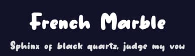 French Marble by Sronstudio — Script Handwritten Font — thumbnail 2