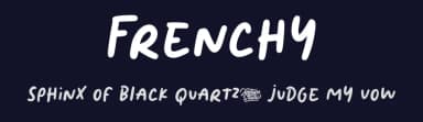 Frenchy by Jimtype Studio — Script Handwritten Font — thumbnail 2