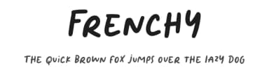 Frenchy by Jimtype Studio — Script Handwritten Font — thumbnail 1