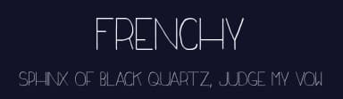 Frenchy by Frederic — Script Handwritten Font — thumbnail 2