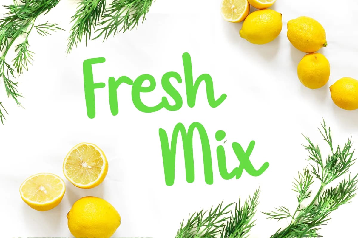 Fresh Mix Font by Silhouette America, Inc. — Script Handwritten Font