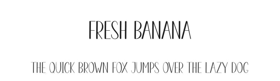 Fresh Banana by Scratchones — Script Handwritten Font
