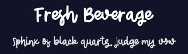 Fresh Beverage by ONG Type — Script Handwritten Font — thumbnail 2