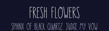Fresh Flowers by Maria Feliz Studio — Script Handwritten Font — thumbnail 2