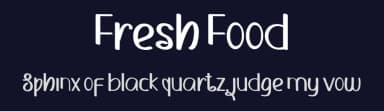 Fresh Food by One Design — Script Handwritten Font — thumbnail 2