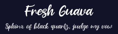 Fresh Guava by Khurasan — Script Handwritten Font — thumbnail 2