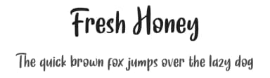 Fresh Honey by BrandSemut — Script Handwritten Font — thumbnail 1