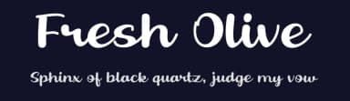 Fresh Olive by Khurasan — Script Handwritten Font — thumbnail 2