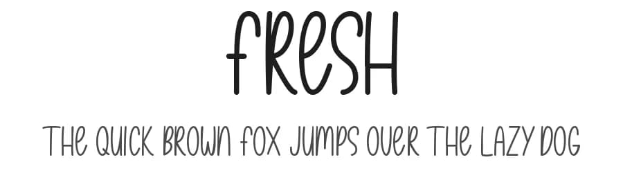 Fresh by DN Creative — Script Handwritten Font
