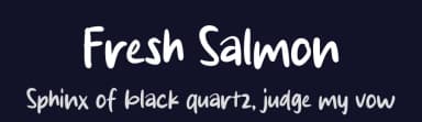 Fresh Salmon by MJType — Script Handwritten Font — thumbnail 2