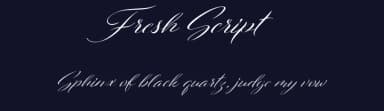 Fresh Script by TRF — Script Handwritten Font — thumbnail 2