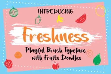 Freshness Font by Rifki (7ntypes) — Script Handwritten Font — thumbnail 1