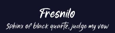 Fresnilo by Hendra Pratama — Script Handwritten Font — thumbnail 2