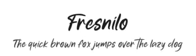 Fresnilo by Hendra Pratama — Script Handwritten Font — thumbnail 1