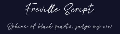 Freville Script by Weape Studio — Script Handwritten Font — thumbnail 2
