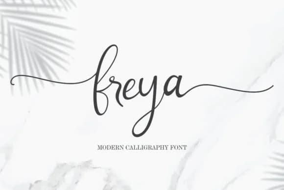 Freya Font by Girinesia — Script Handwritten Font