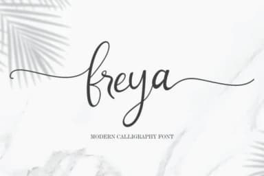 Freya Font by Girinesia — Script Handwritten Font — thumbnail 1