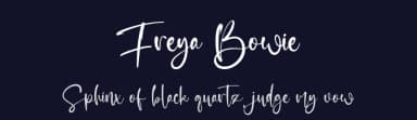 Freya Bowie by Staircase Studio — Script Handwritten Font — thumbnail 2