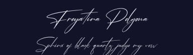 Freyatina Pelgona by Perspectype Studio - Letterena.com — Script Handwritten Font — thumbnail 2