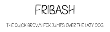 Fribash by Katario Studio — Script Handwritten Font — thumbnail 1