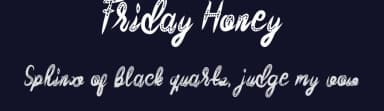Friday Honey by SSI.Scraps — Script Handwritten Font — thumbnail 2