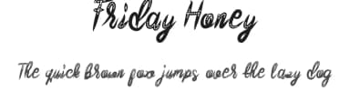 Friday Honey by SSI.Scraps — Script Handwritten Font — thumbnail 1