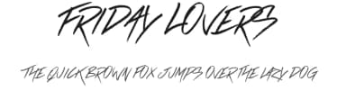 Friday Lovers by JSH creates — Script Handwritten Font — thumbnail 1