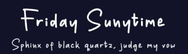 Friday Sunytime by Letterena Studios — Script Handwritten Font — thumbnail 2