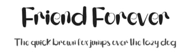 Friend Forever by FreshtypeINK — Script Handwritten Font — thumbnail 1