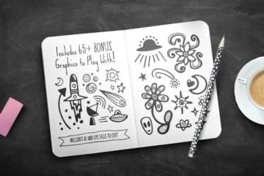 Friends and Aliens Font by Running With Foxes — Script Handwritten Font — thumbnail 6