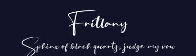 Fritlany by Abas Creative — Script Handwritten Font — thumbnail 2