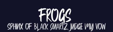 Frogs by Skiiller Studio — Script Handwritten Font — thumbnail 2
