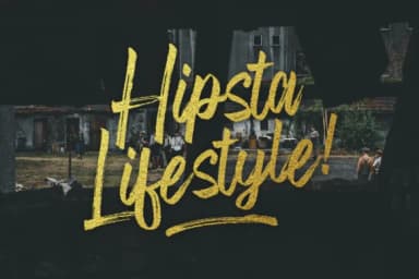 Fronds Getturing Font by gatype — Script Handwritten Font — thumbnail 3