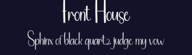 Front House by Andi Moz — Script Handwritten Font — thumbnail 2