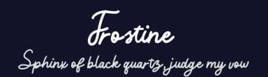 Frostine by Creatype Studio — Script Handwritten Font — thumbnail 2