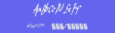 Frosty Winter by Xerographer Fonts — Script Handwritten Font — thumbnail 3
