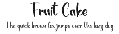 Fruit Cake by Nirmala Creative — Script Handwritten Font — thumbnail 1