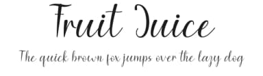 Fruit Juice by Wahyu Studio — Script Handwritten Font — thumbnail 1