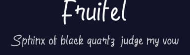 Fruitel by Trim Studio — Script Handwritten Font — thumbnail 2