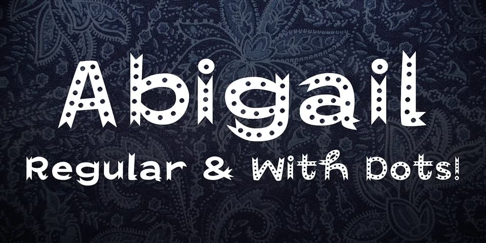 Abigail by Fonthead Design — Display Font