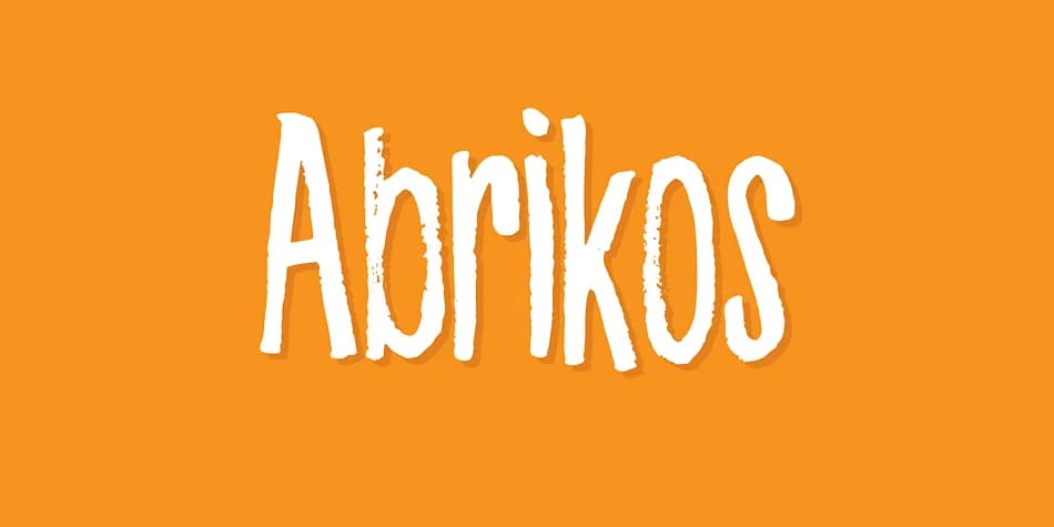 Abrikos by Pizzadude.dk — Display Font