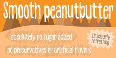 Abrikos by Pizzadude.dk — Display Font — thumbnail 2