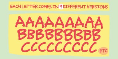 Adgang Forbudt by Bogstav — Display Font — thumbnail 9