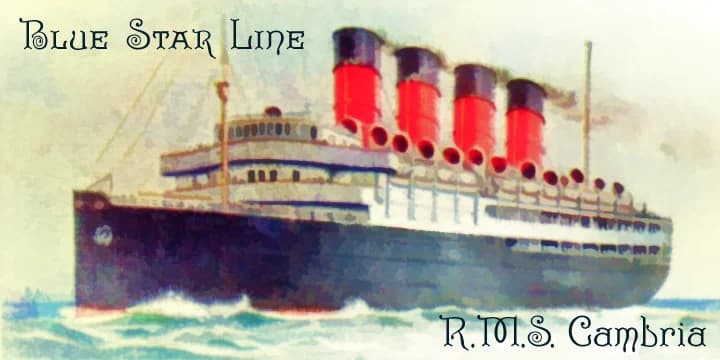 Admiral by Greater Albion Typefounders — Decorative Font